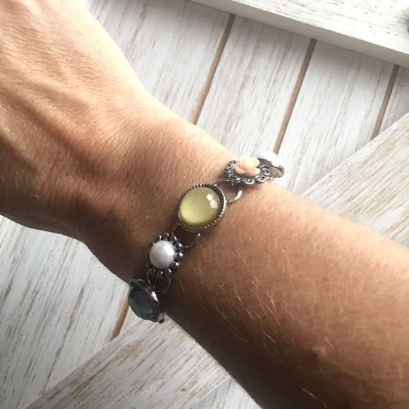 Silver Crystal Bracelet - Picture 2 of 2